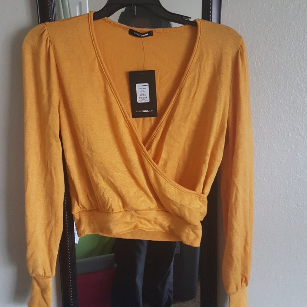 Mustard Yellow Top